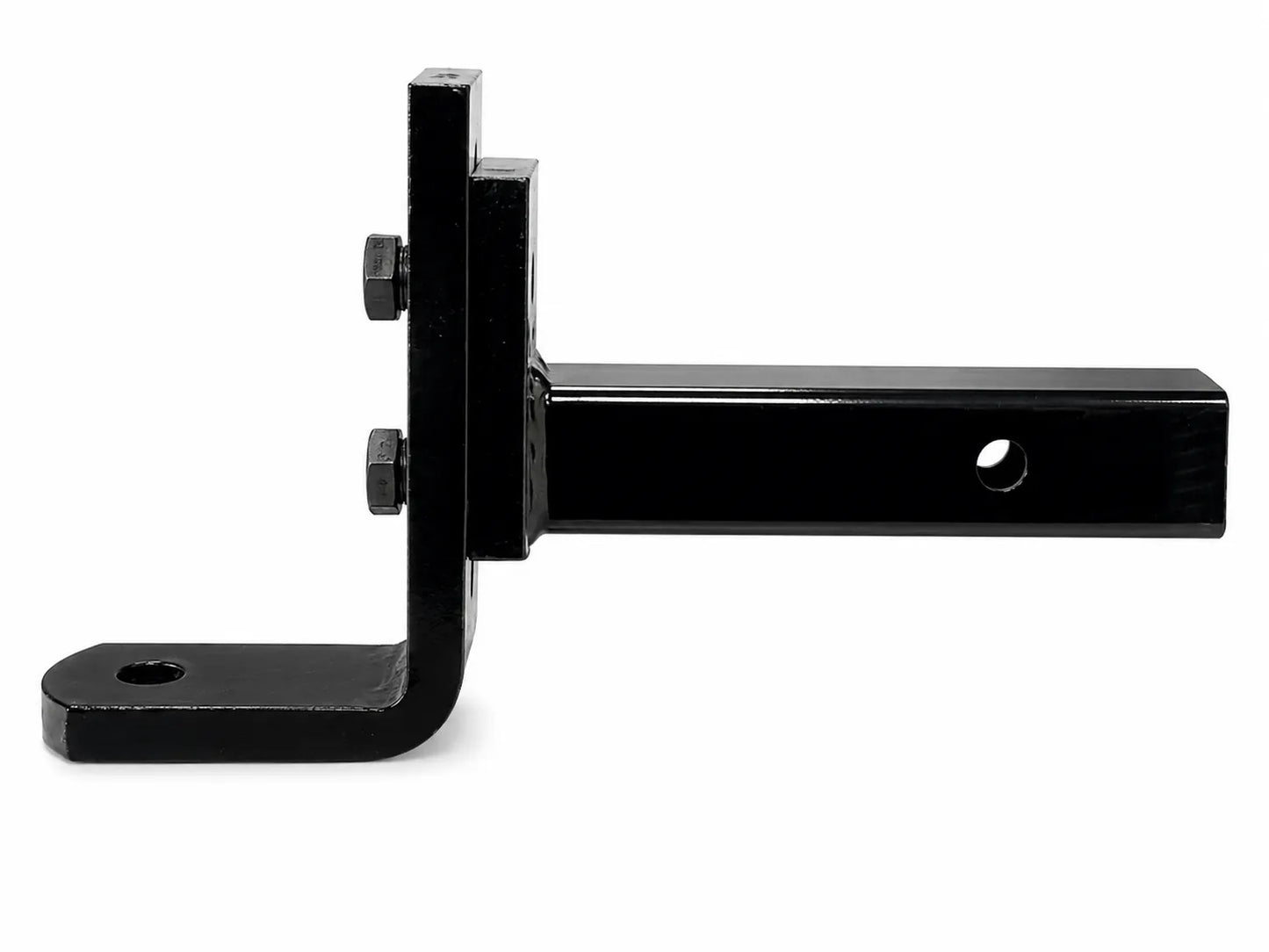 ARK Adjustable Tow Ball Mount 5-Hole Black Powder Coat