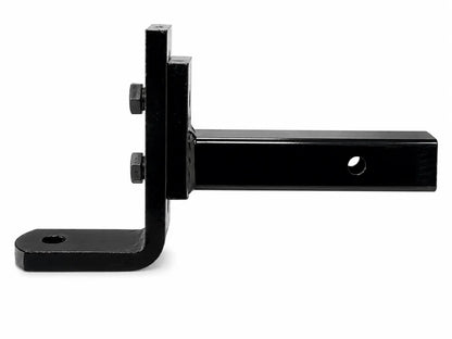 ARK Adjustable Tow Ball Mount 5-Hole Black Powder Coat