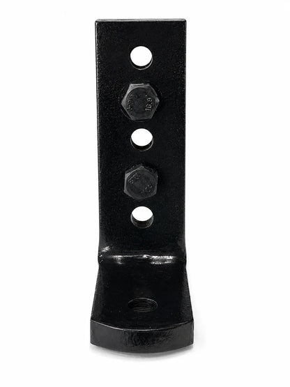 ARK Adjustable Tow Ball Mount 5-Hole Black Powder Coat