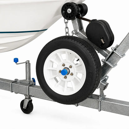 ARK Trailer Rescue Kit Spare Wheel Carrier Suits Ford Hubs Galvanised