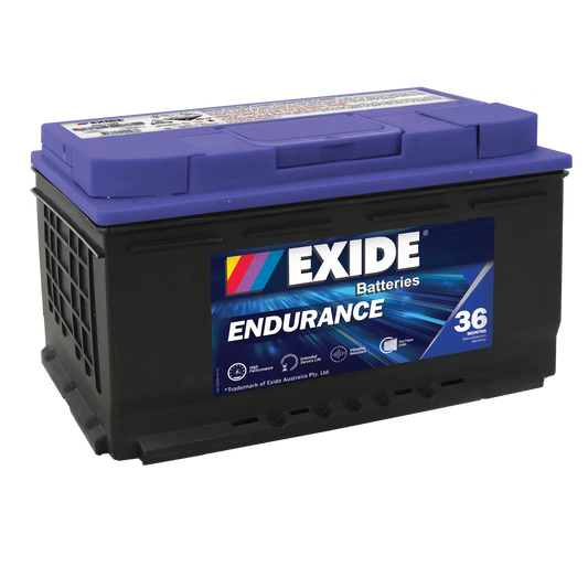Exide DIN77MF N77/LB4 12V 750CCA 80Ah Endurance Vehicle Battery