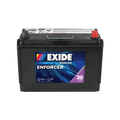 Exide Enforcer 600CCA 60Ah SUV 4WD Battery Positive Right