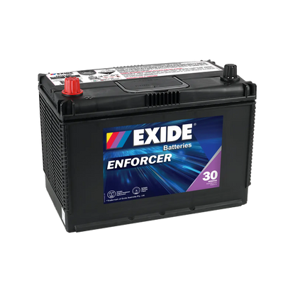 Exide Enforcer 600CCA 60Ah SUV 4WD Battery Positive Left