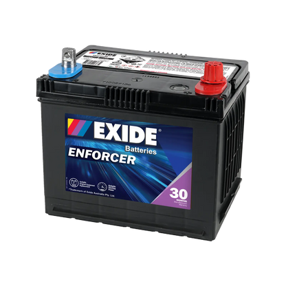 Exide Enforcer 480CCA 40Ah SUV 4WD Battery Positive Right