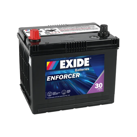 Exide Enforcer 480CCA 40Ah SUV 4WD Battery Positive Left