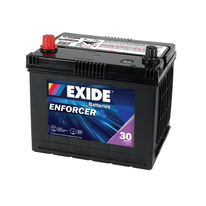 Exide Enforcer 480CCA 40Ah SUV 4WD Battery Positive Left