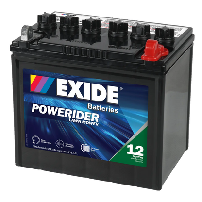 Exide Powerider N05 250CCA 27Ah Ride-On Mower Battery Positive Right