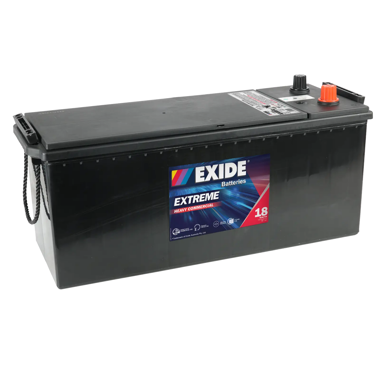 Exide Extreme Heavy Commercial N120 930CCA 120Ah Truck Battery Positive Right