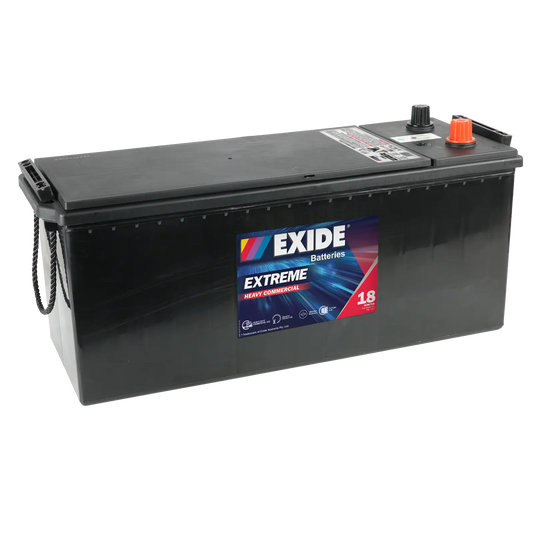 Exide Extreme Heavy Commercial N120 930CCA 120Ah Truck Battery Positive Right