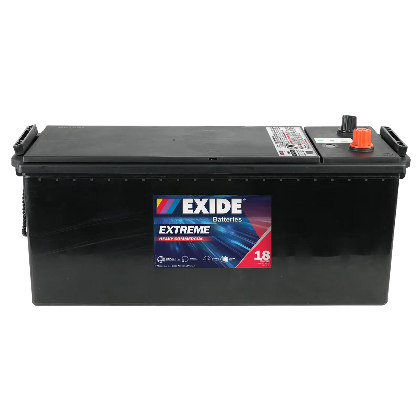 Exide Extreme Heavy Commercial N120 930CCA 120Ah Truck Battery Positive Right