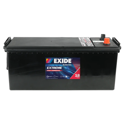 Exide Extreme Heavy Commercial N120 930CCA 120Ah Truck Battery Positive Right