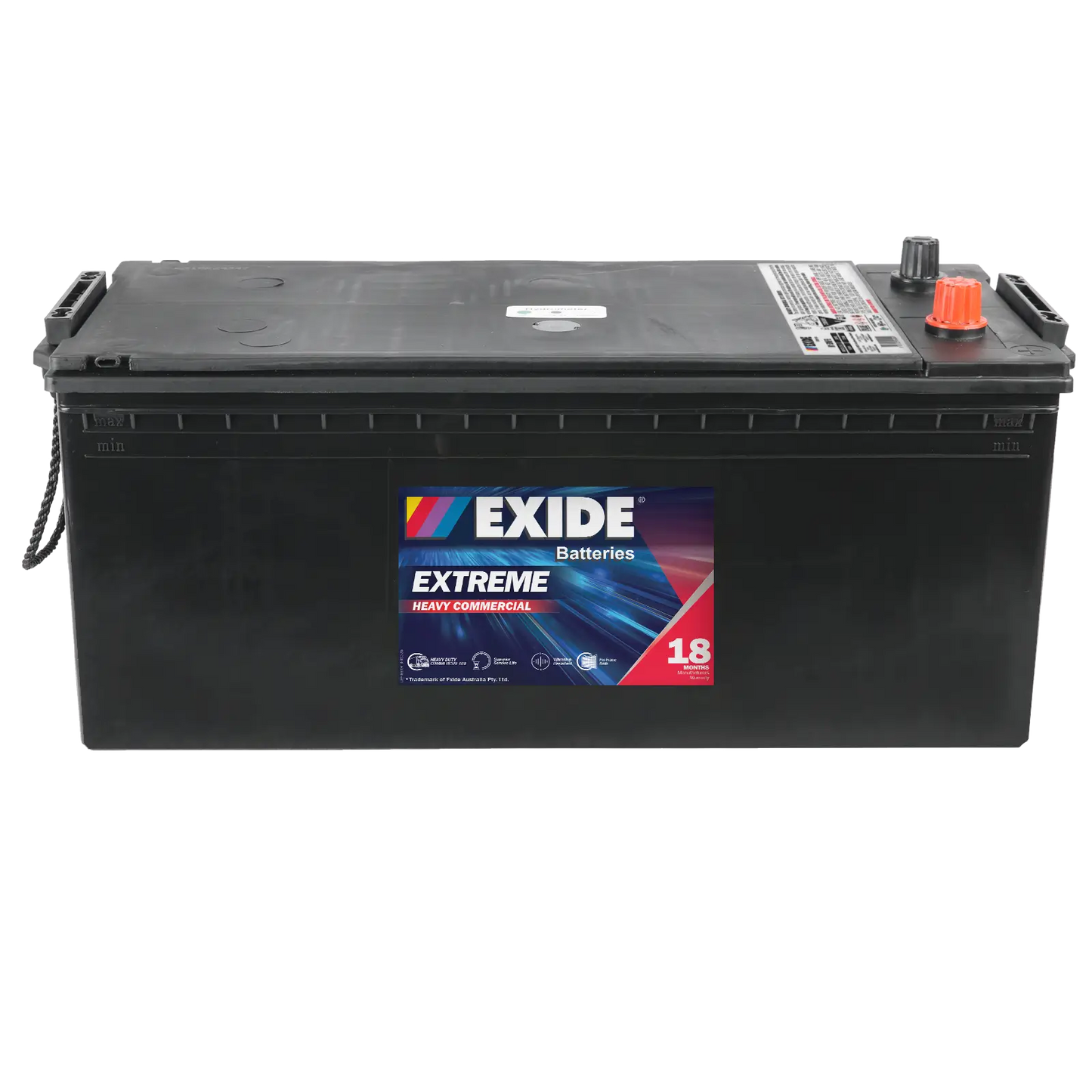 Exide Extreme Heavy Commercial N150 1030CCA 150Ah Truck Battery Positive Right