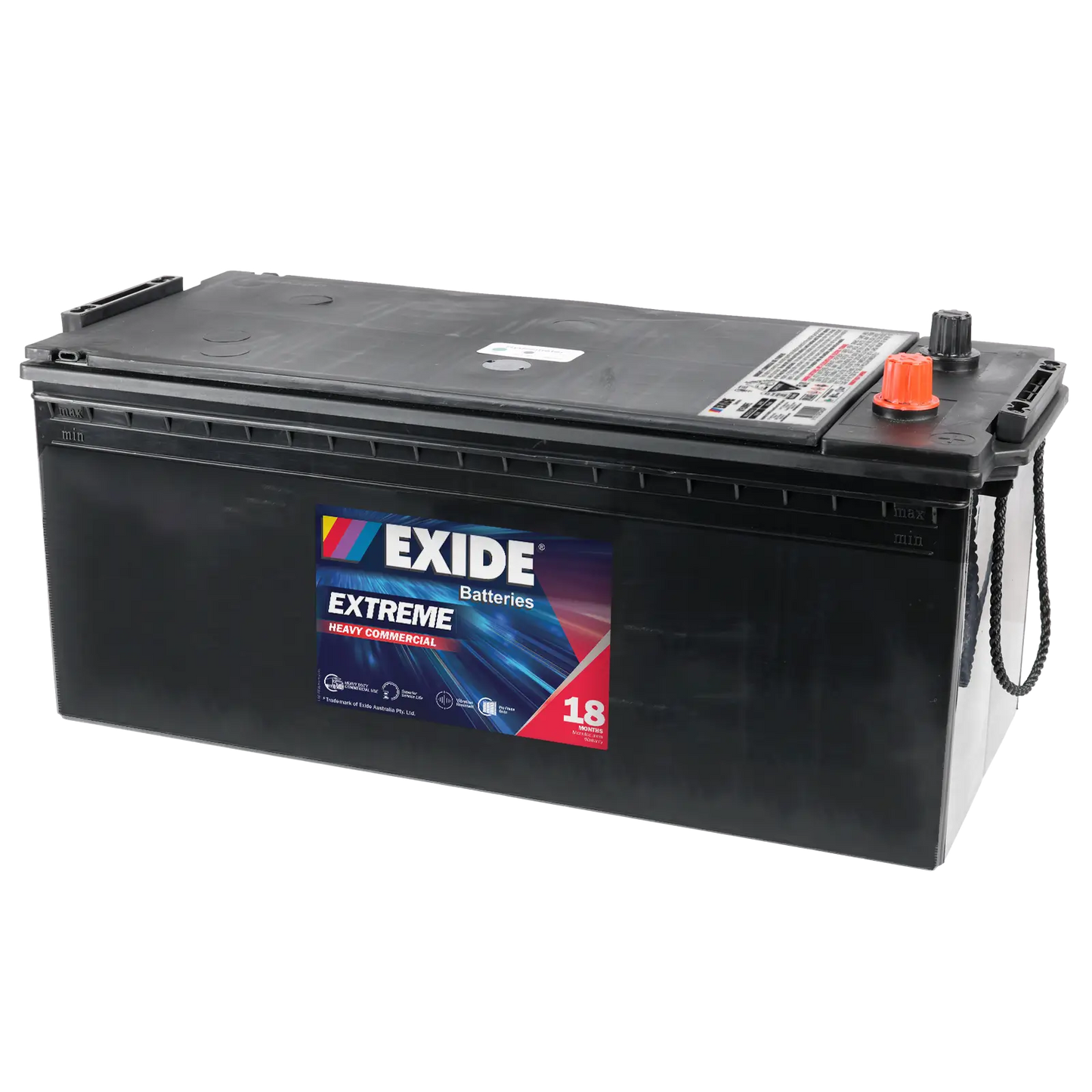 Exide Extreme Heavy Commercial N150 1030CCA 150Ah Truck Battery Positive Right