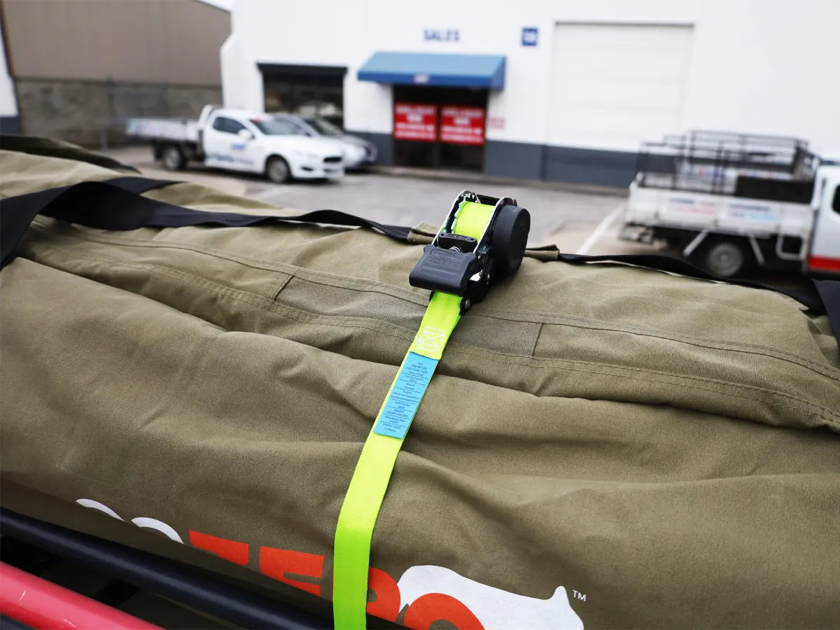 Retractable Ratchet Straps 25mm x 3.6m 340kg Pair