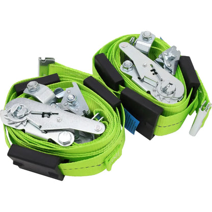 E-Track Kit for Lowered Cars 50mm x 3.65m Straps 2000kg