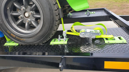 E-Track Kit for Lowered Cars 50mm x 3.65m Straps 2000kg