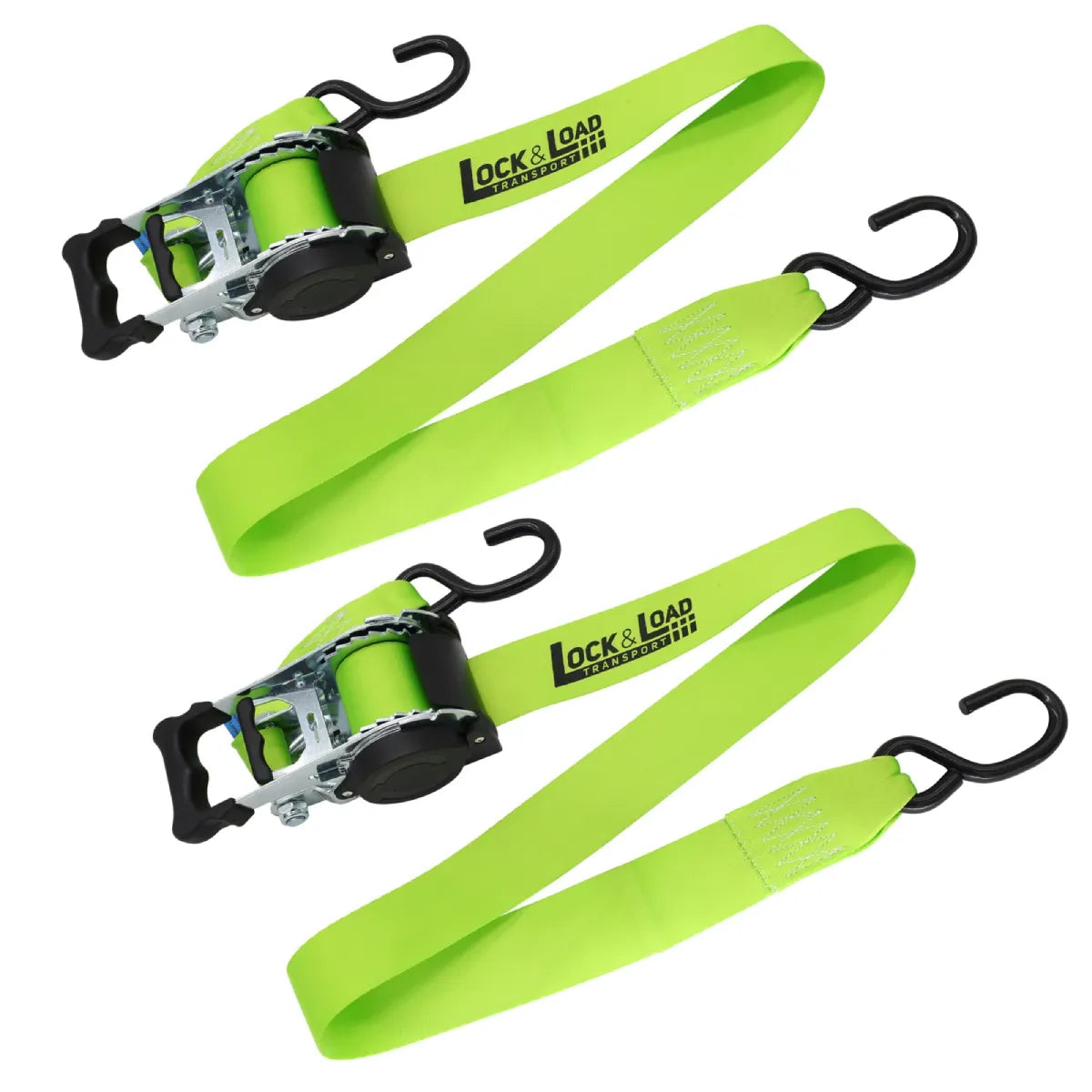 Retractable Ratchet Straps 50mm x 3m 750kg Pair