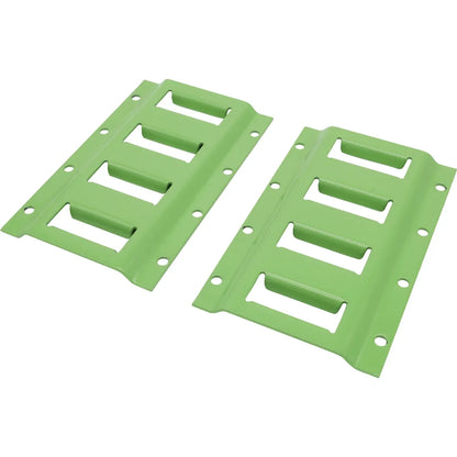 E-Track Plates 128 x 204mm Pair