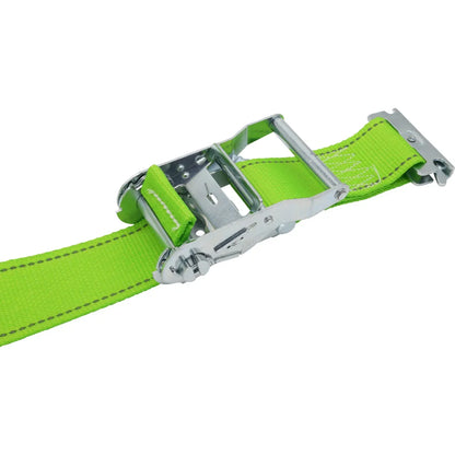 Wheel Tie Down Straps 50mm x 2.5m 2000kg Pair