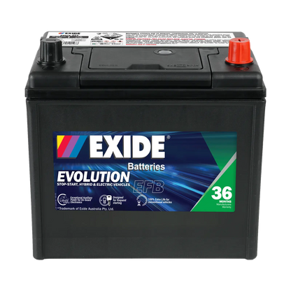 Exide Evolution D23 EFB 650CCA 65Ah Stop-Start Battery