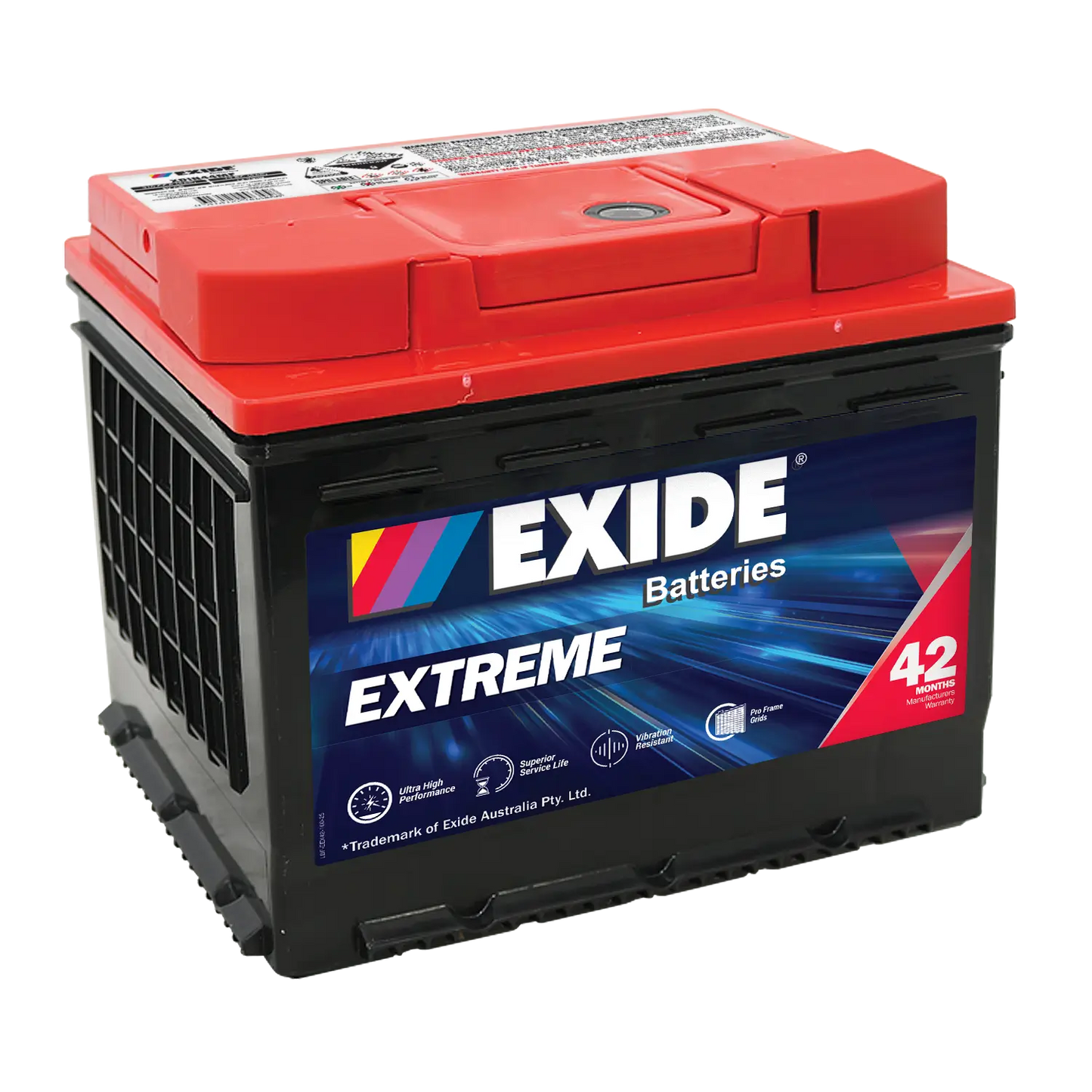 Exide XDIN44MF N44/LB1 12V 510CCA 50Ah Extreme Vehicle Battery