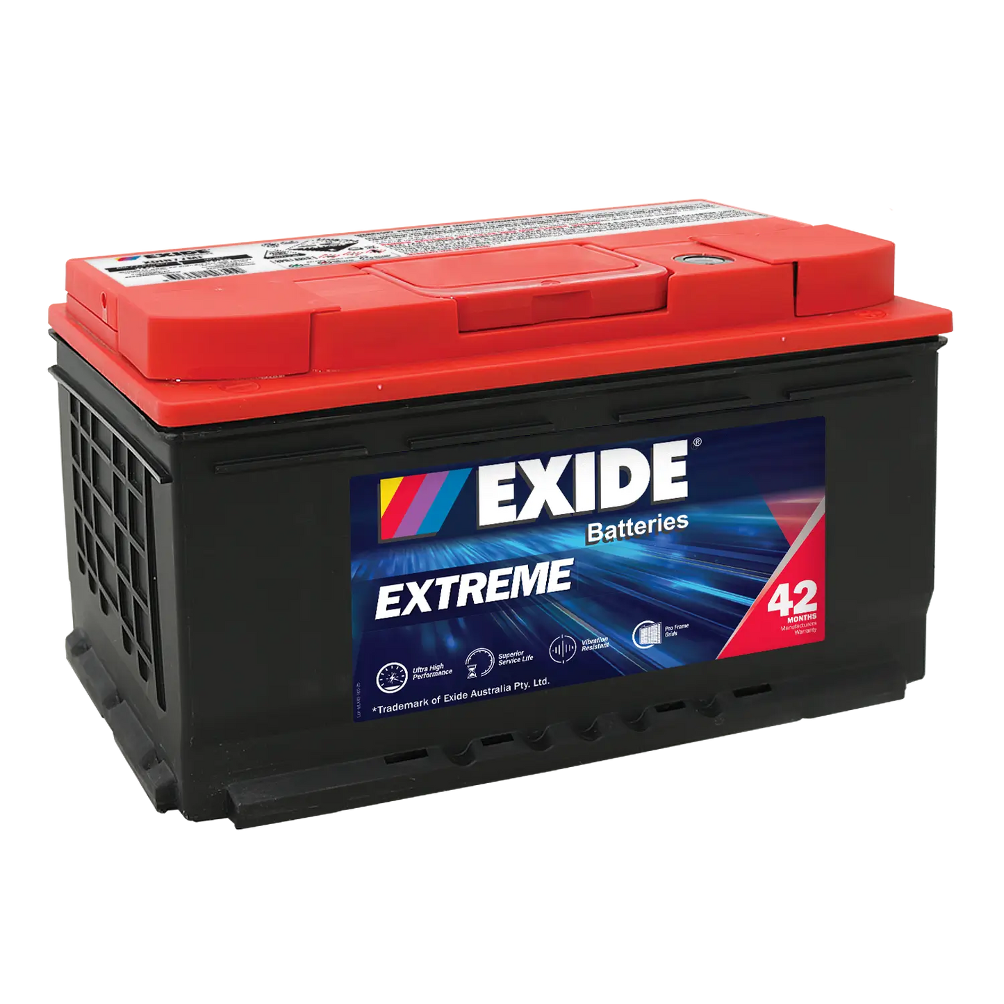 Exide Extreme N77 LB4 800CCA 90Ah European Vehicle Battery
